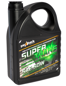 Delsyntetisk transmissionsolja SUPER TRANS SAE 10 4 Liter - Pay Back