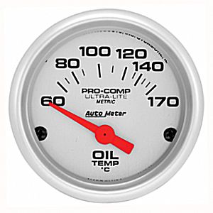 Autometer oljetemp 52mm Ultra-Lite