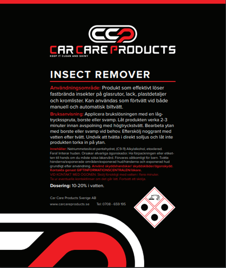 Car Care Products - Insect Remover 5L