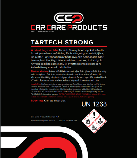 Car Care Products - Tartech Strong 5L