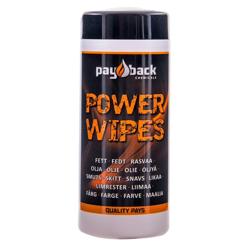 POWER WIPES  40 st