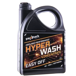 HYPER WASH är vårt effektivaste, alkaliska tvättmedel för fordon - 4kg - Pay Back