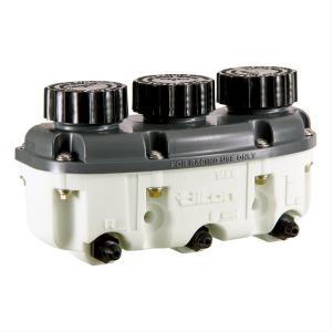 Bromsvätskebehållare Tilton med 3 kammare, kompakt