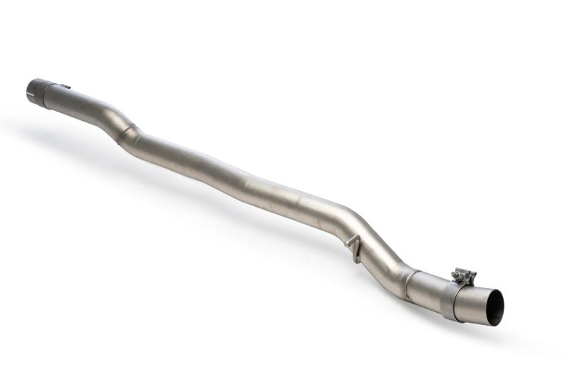 Connection tube for mounting of the sport exhaust