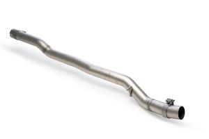 Connection tube for mounting of the sport exhaust