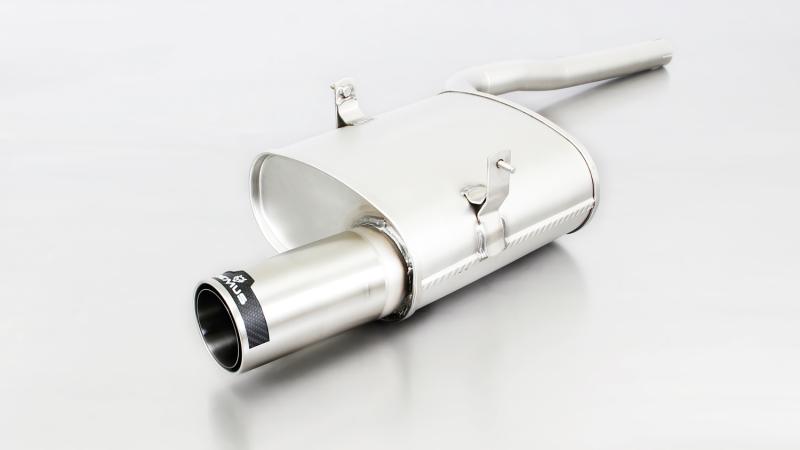 sport exhaust with 1 tail pipe Dia: 98 mm Street Race