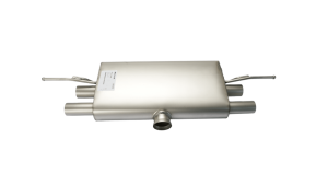 Sport exhaust CUPRA Formentor VZ E-Hybrid, centered (absorption principle) for L/R system incl. (EC-) approval