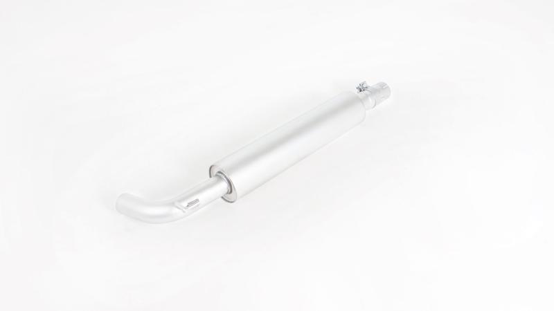 Stainless steel resonated cat-back front section, only for SEAT Leon Cupra ST 300 in combination with the REMUS sport exhaust, incl. EC homologation