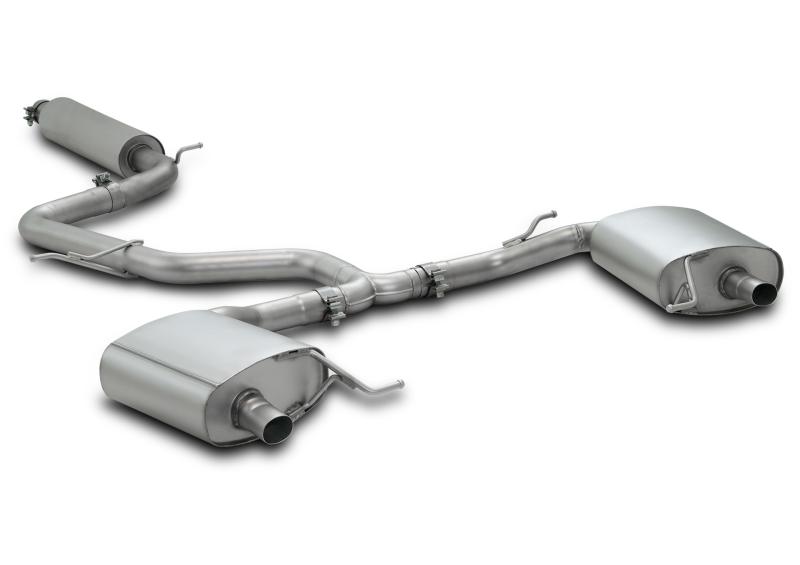 Cat-back system, sport exhaust left/right for Skoda Octavia III RS 245 Facelift, incl. EC approval