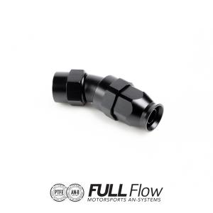 Full Flow PTFE Slanganslutning 30 Grader AN-8