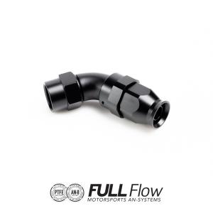 Full Flow PTFE Slanganslutning 60 Grader AN-8