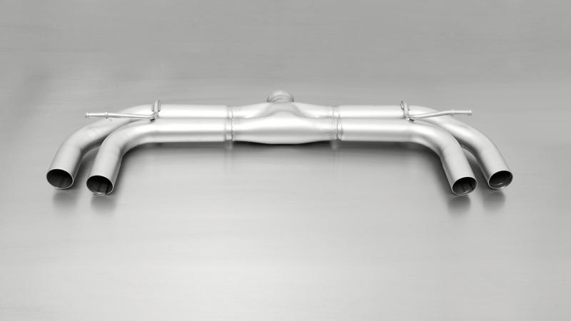 Y-pipe with left/right (selectable tail pipes)