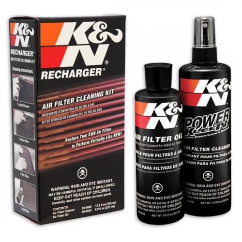 K&N Rengöringskit, cleaner & olja för rengörning av K&N sportluftfilter (99-5000EU)