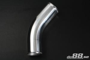 Aluminiumrör 45 grader 4tum (102mm)