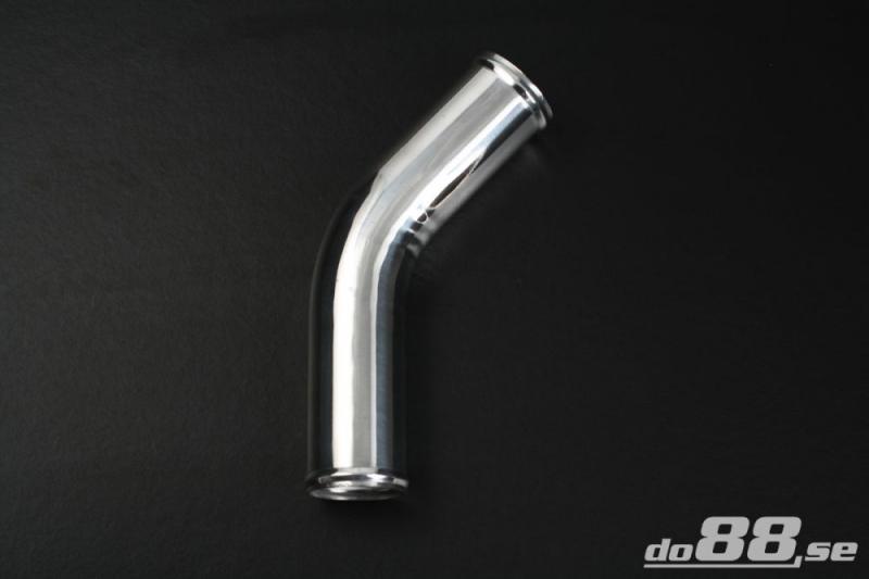 Aluminiumrör 45 grader 2,5tum (63mm)