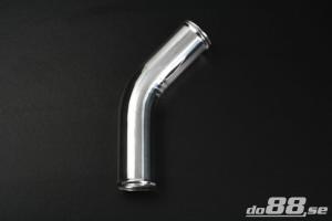 Aluminiumrör 45 grader 2,5tum (63mm)