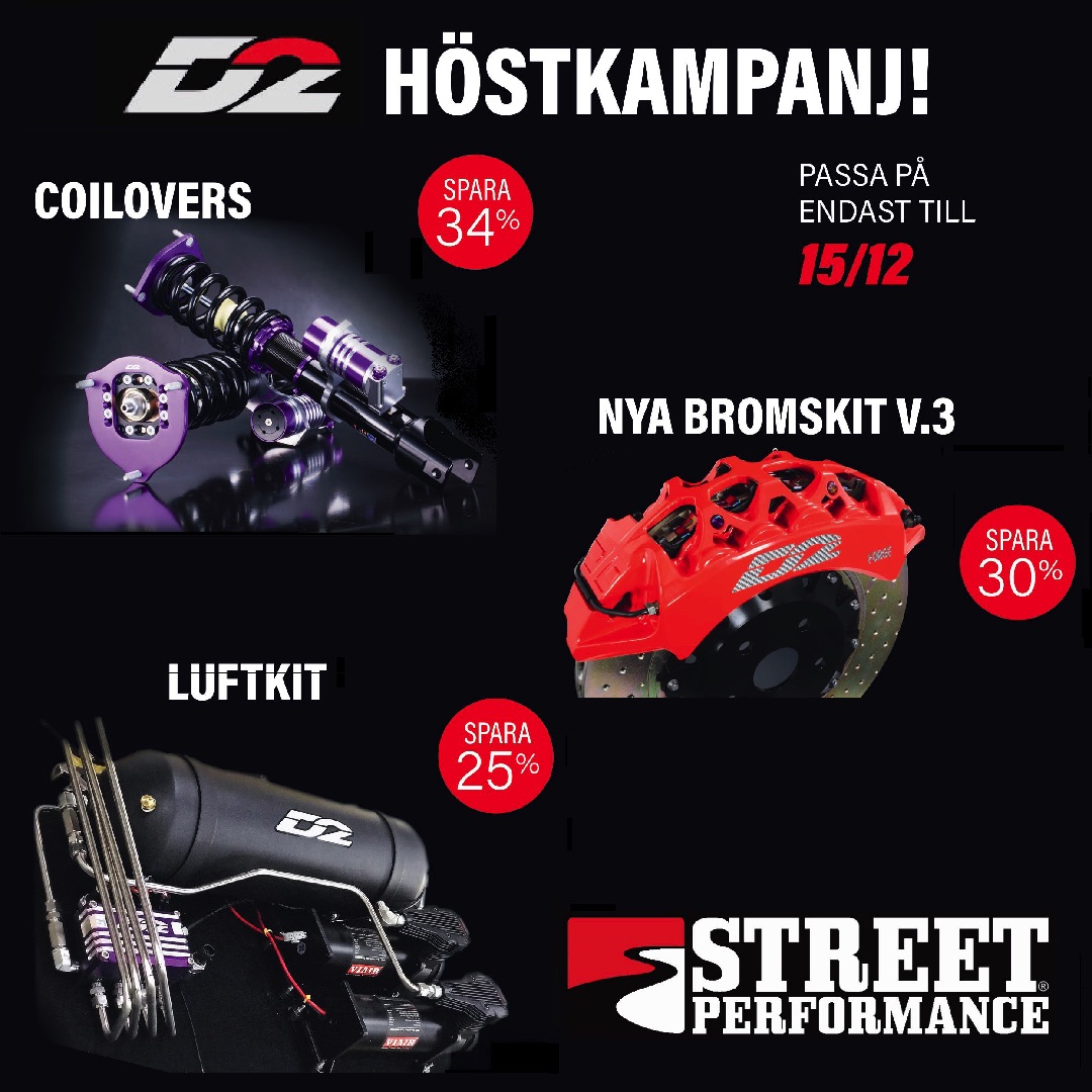 D2 Höstkampanj 2024 pågår tom 15/12!