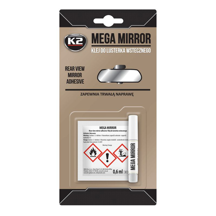 K2 Lim för backspegel (Mega Mirror) - 06ml
