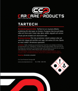 Car Care Products - Tartech 200L