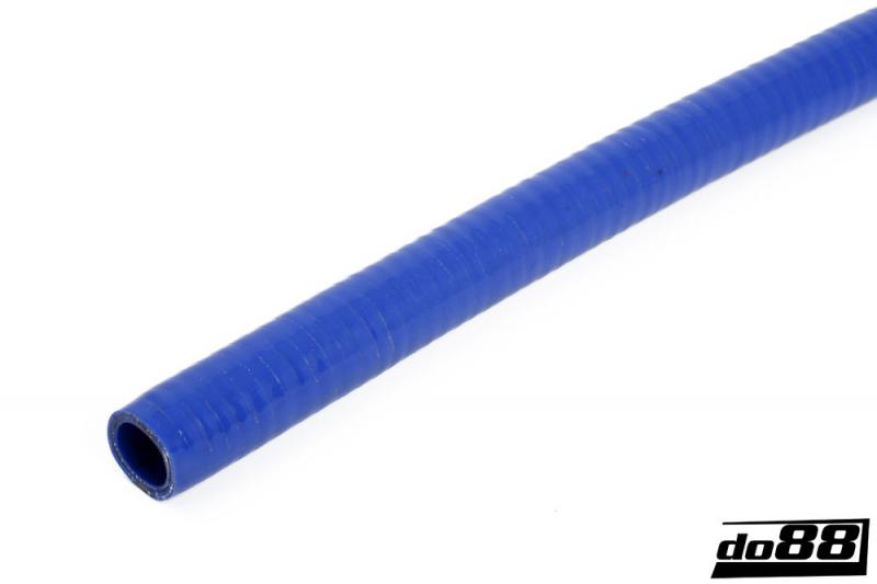 Silikonslang Blå Flexibel slät 1,0tum (25mm)