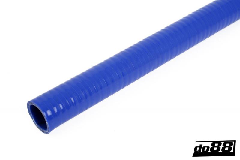 Silikonslang Blå Flexibel slät 1,75tum (45mm)
