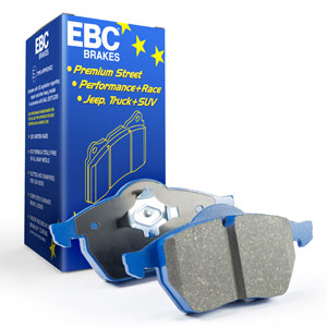 BROMSBELÄGG EBC BLUESTUFF - SUBARU WRX STI NISSAN 350Z SKYLINE GT-R BAK
