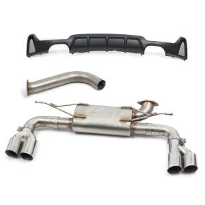 Avgassystem BMW 420i (F32/F33/F36) (13-20) Quad utblås M4 Style Performance