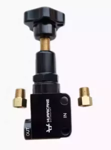 Bromsreduceringsventil justerbar med ratt