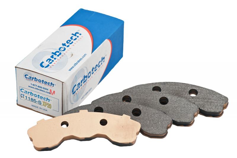 Carbotech bromsbelägg XP24 till D2 Bromskit fram 330-356mm
