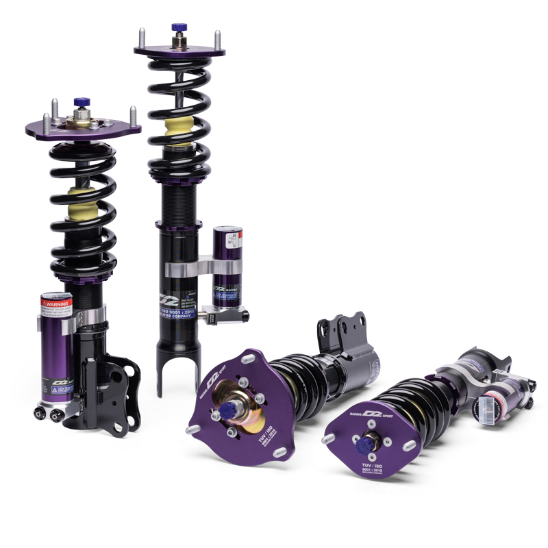 D2 Coilovers Super Race MITSUBISHI EVO 7-9 4WD (02~08)