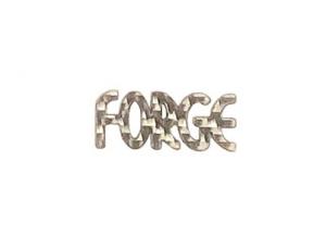 Forge dekal för D2 bromsok (Silverfärg)