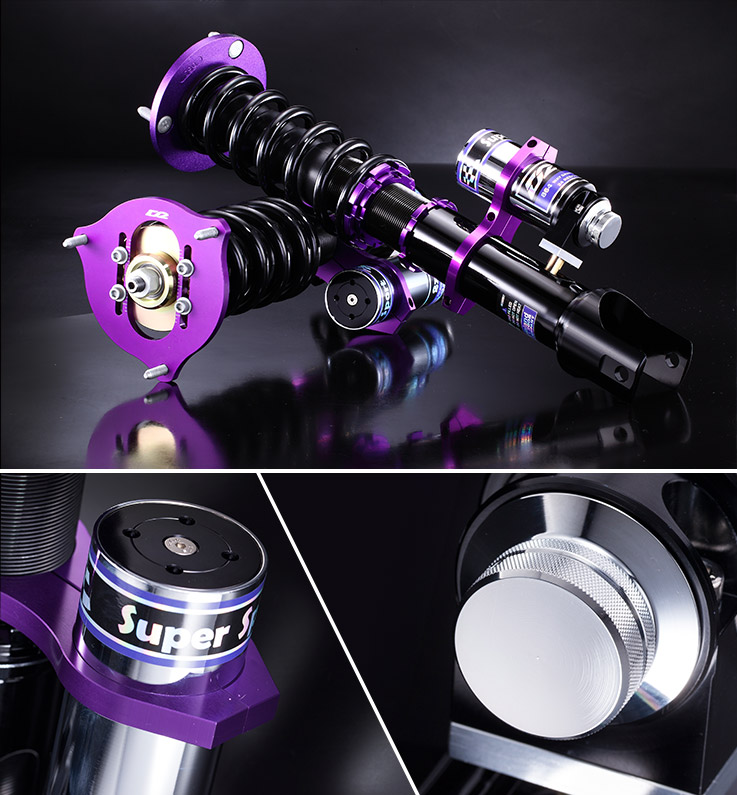 3. D2 Coilovers Super Sport MERCEDES BENZ GLC (X253) 8CYL (16~UP )