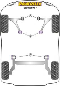 Fiat Punto Evo (2009 onwards) Front Arm Front Bush