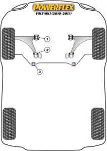 Chevrolet Volt MK1 (2010 - 2015) Front Anti Roll Bar Bush 26.6mm
