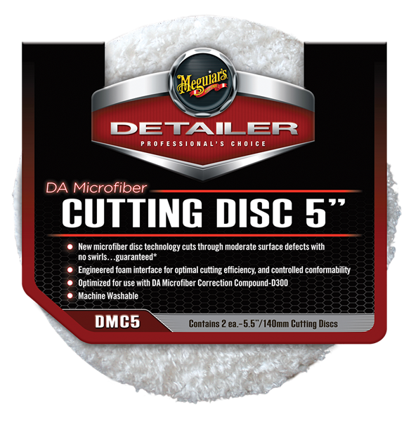 DA Microfiber Cutting Pad 5" 2-pack