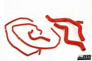 Volvo C30/C70/S40/V50 Turbo 04-13 Kylarslangar Röd