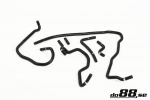 Audi S3 1.8T 1999-2001 Vakuumslangar Svart