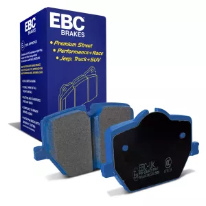 Bromsbelägg bak EBC Bluestuff BMW 2,3,4, Z4 i G- plattform & Toyota GR Supra