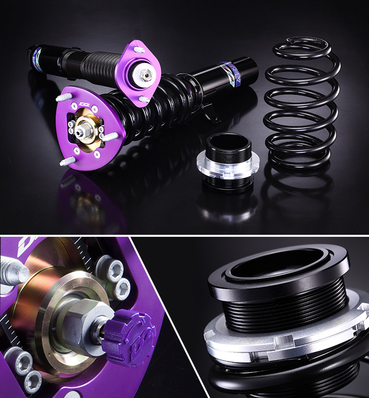D2 Coilovers Drag LEXUS IS 200t/250/300/300h/350 (XE30) (Rr Integrated) (Frt FORK) (13~UP)