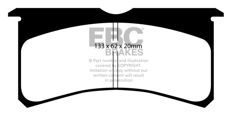 EBC RP-X TILL WILWOOD Superlite 4 piston / Superlite 6 piston