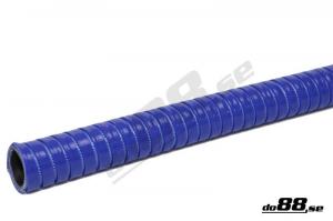 Silikonslang Blå Flexibel 1,125tum (28mm)