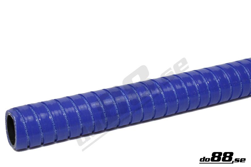 Silikonslang Blå Flexibel 1,18tum (30mm)