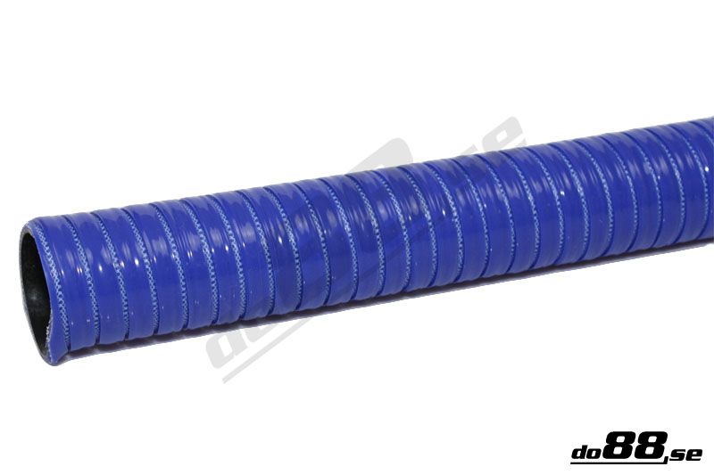 Silikonslang Blå Flexibel 1,625tum (41mm)