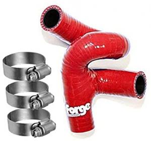 Vevhusventilationslangar i silikon för Audi och SEAT, Röd