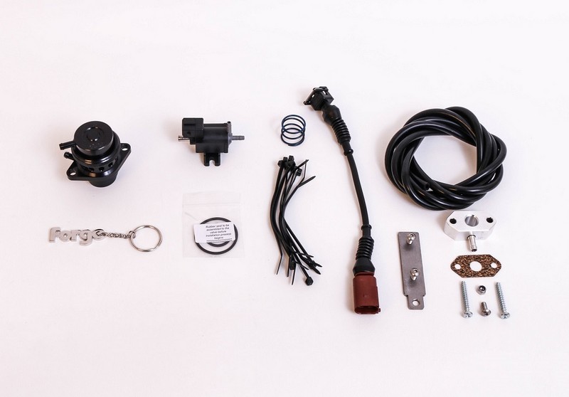 Dumpventilssats för Audi, VW, SEAT, och Skoda 1.4 TSI, Svart