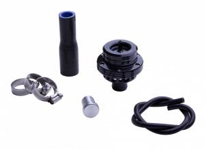 Dumpventil med anslutningar till Subaru Impreza MY 93-95 , Svart