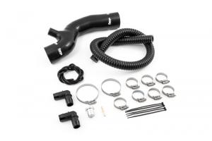 Diverter Dumpventil Relocation Kit för Audi, VW, SEAT, och Skoda 1.8T , Svart