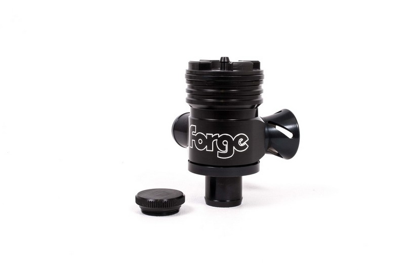 En kombination av återcirkulations dumpventil, Svart