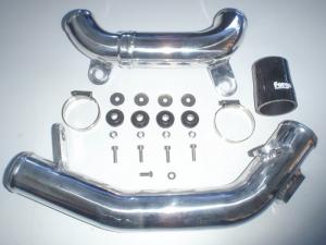 Aluminiumrör till Peugeot 208 Gti, Blå slang