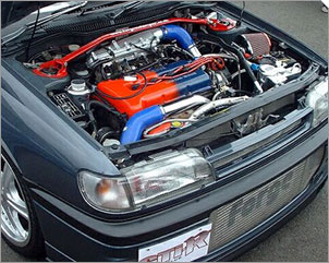 Front Mount INTERCOOLER & FULL huvudledning